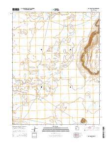 Pot Mountain 2014 topographic map thumbnail