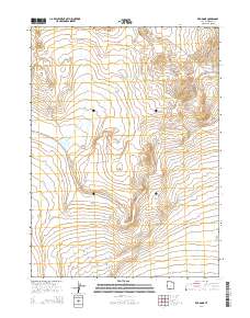 Red Dome 2014 topographic map thumbnail