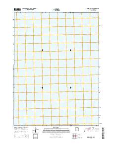 Rozel Point SW 2014 topographic map thumbnail