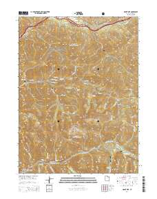 Mount Aire 2014 topographic map thumbnail