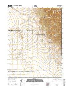 Ophir 2014 topographic map thumbnail