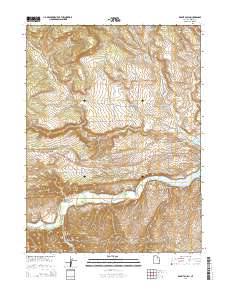 Rabbit Gulch 2014 topographic map thumbnail