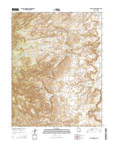 Raggy Canyon 2014 topographic map thumbnail