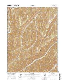 Sams Canyon 2014 topographic map thumbnail