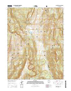 Mount Terrill 2014 topographic map thumbnail