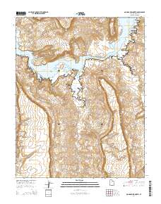 No Mans Mesa North 2014 topographic map thumbnail