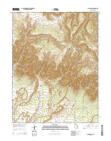 Pine Canyon 2014 topographic map thumbnail