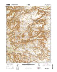 Pinnacle Peak 2014 topographic map thumbnail