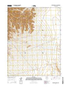 Whirlwind Valley SW 2014 topographic map thumbnail
