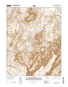 White Mesa Village 2014 topographic map thumbnail