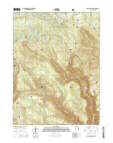 Taylor Mountain 2014 topographic map thumbnail
