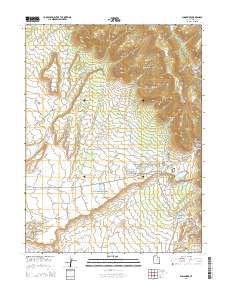 Sunnyside 2014 topographic map thumbnail
