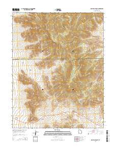 Wah Wah Summit 2014 topographic map thumbnail