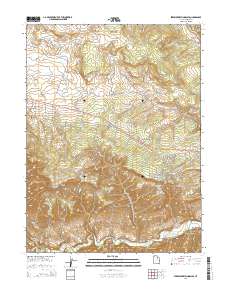 Strawberry Pinnacles 2014 topographic map thumbnail