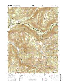 Soapstone Basin 2014 topographic map thumbnail