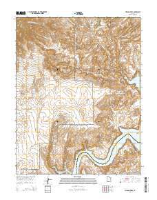 Ticaboo Mesa 2014 topographic map thumbnail