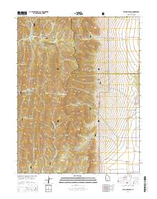 Williams Peak 2014 topographic map thumbnail