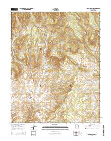 Skutumpah Creek 2014 topographic map thumbnail