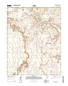 Skyline Rim 2014 topographic map thumbnail