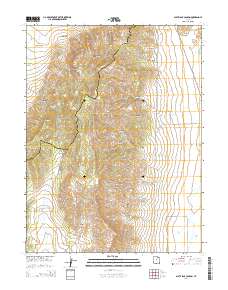 Slate Jack Canyon 2014 topographic map thumbnail
