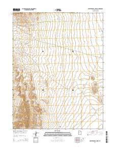Smelter Knolls West 2014 topographic map thumbnail