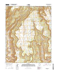Smith Mesa 2014 topographic map thumbnail