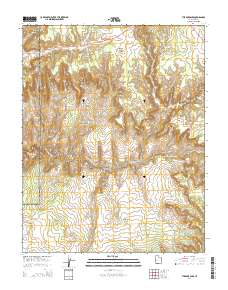 The Barracks 2014 topographic map thumbnail