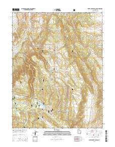 Water Creek Canyon 2014 topographic map thumbnail