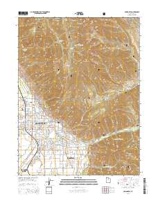 Springville 2014 topographic map thumbnail