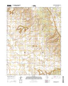 Sandstone Draw 2014 topographic map thumbnail