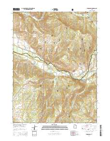 Woodland 2014 topographic map thumbnail