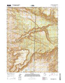 Steamboat Mesa 2014 topographic map thumbnail