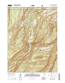 Gilbert Peak NE 2014 topographic map thumbnail