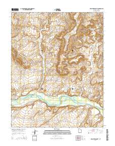 Recapture Pocket 2014 topographic map thumbnail