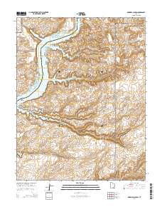 Knowles Canyon 2014 topographic map thumbnail