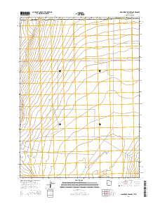 Monument Peak NW 2014 topographic map thumbnail