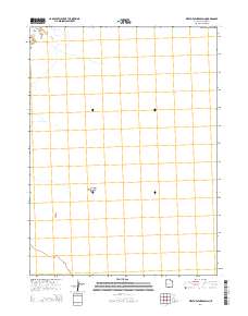 West of Miners Basin 2014 topographic map thumbnail