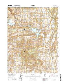 Donkey Flat 2014 topographic map thumbnail