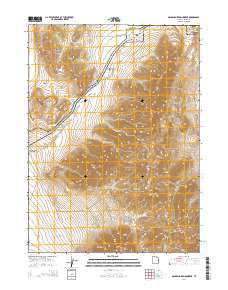 Golden Spike Monument 2014 topographic map thumbnail