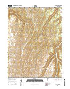 Chicken Fork 2014 topographic map thumbnail