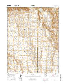 Bar X Wash 2014 topographic map thumbnail