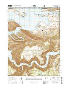 Flaming Gorge 2014 topographic map thumbnail