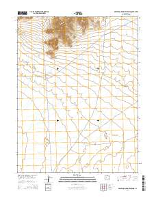 Desert Mountain Reservoir 2014 topographic map thumbnail