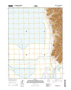 Corral Canyon 2014 topographic map thumbnail