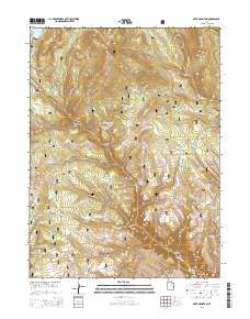 Dyer Mountain 2014 topographic map thumbnail