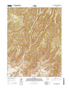 Floy Canyon South 2014 topographic map thumbnail