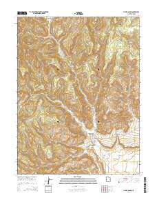 Flume Canyon 2014 topographic map thumbnail
