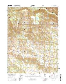 Lake Mountain 2014 topographic map thumbnail