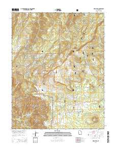 Brian Head 2014 topographic map thumbnail