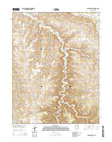 Agency Draw NE 2014 topographic map thumbnail